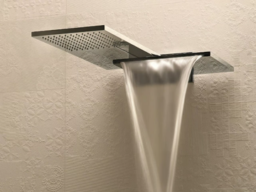 MILANO - 8035 - Wall-mounted 2-spray overhead shower by Fantini Rubinetti - view 2